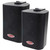 Boss Audio MR4.3B 4" 3-Way Marine Box Speakers (Pair) - 200W - Black [MR4.3B]
