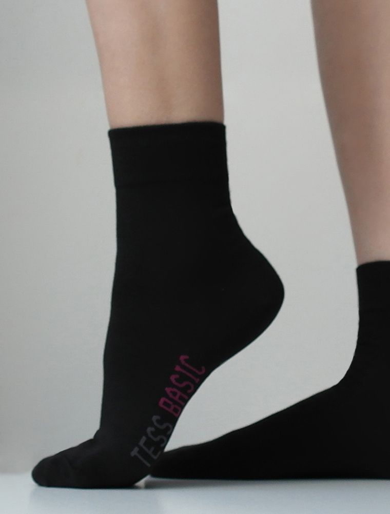 BASIC QUARTER CUT SOCKS 2 PAIRS TESS