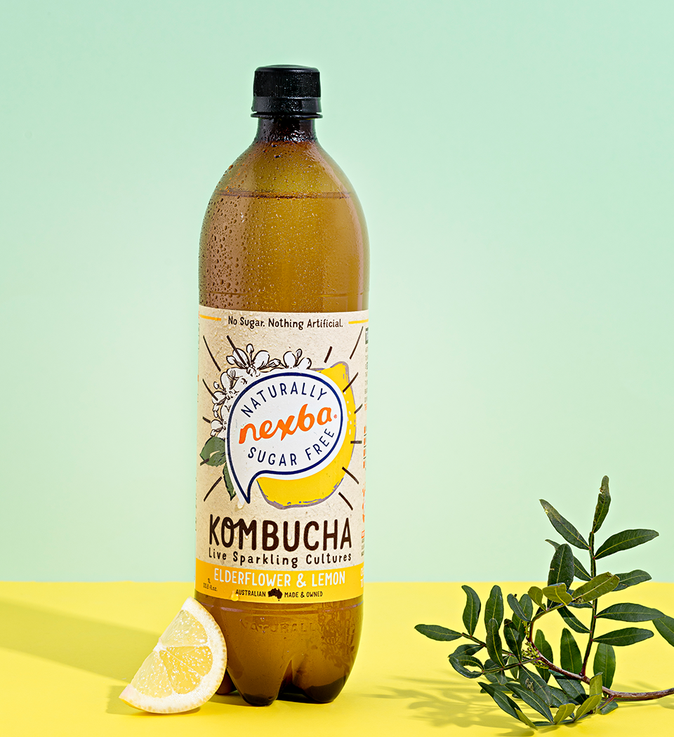 Elderflower & Lemon Kombucha 1L