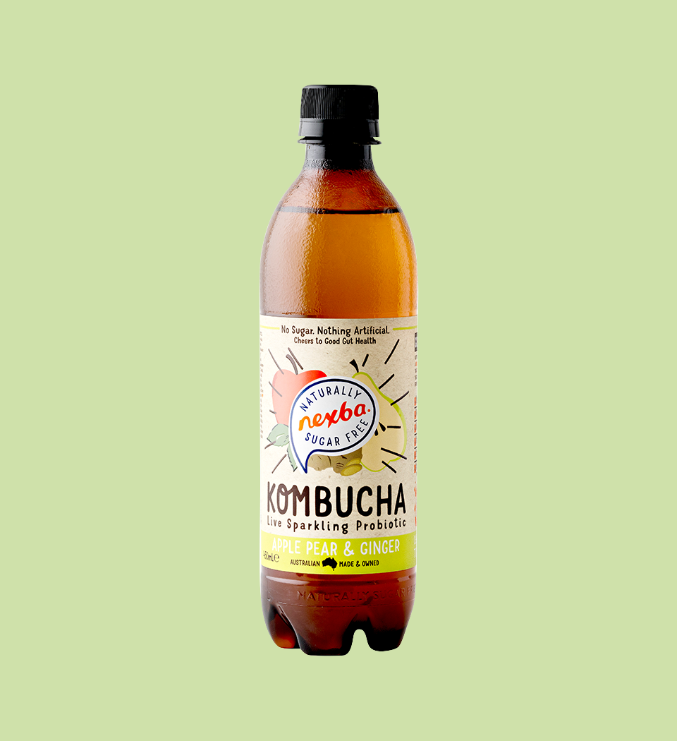 Apple, Pear & Ginger Kombucha 450ml