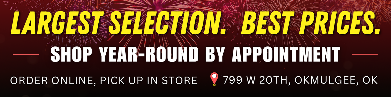Largest Selection. Best Prices. Shop year-round by appointment - order online, pick up in store - 799 W 20th, Okmulgee, OK