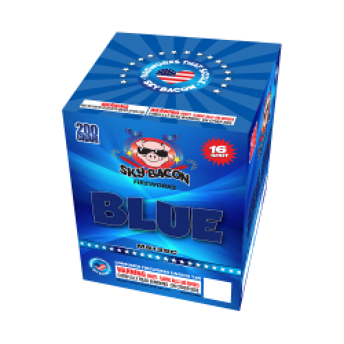 Blue, 200 gram cake