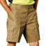 Cotton Drill Cargo Short in Khaki