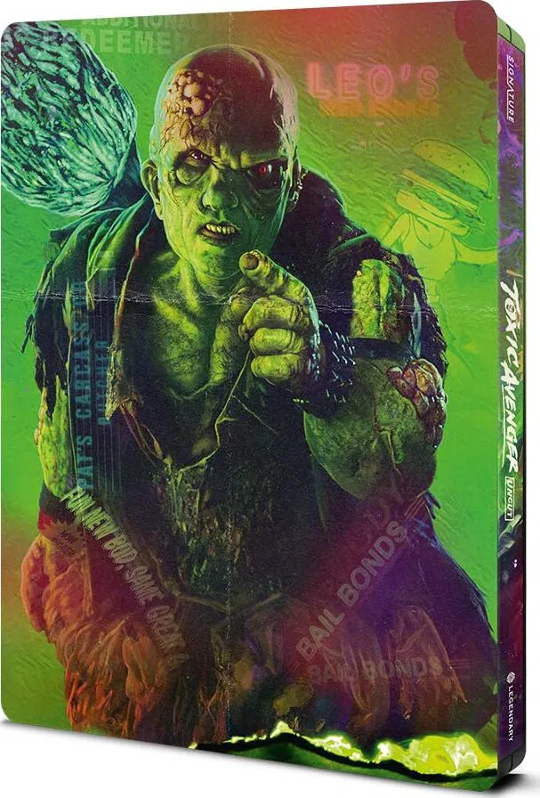 Toxic Avenger (2023) (UK LE Steelbook 4K UHD) (Region Free)