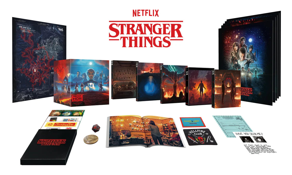 (PRE-ORDER) Stranger Things: The Complete Series (Deluxe 4K UHD Box Set ...