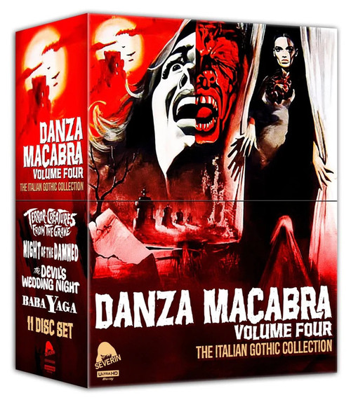Danza Macabra Volume Four: The Italian Gothic Collection (11-Disc) (4K UHD + Blu-ray + CD) (SEVERIN)