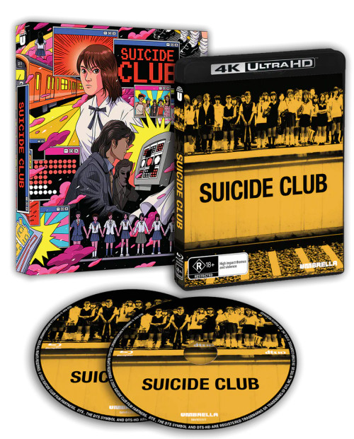 (PRE-ORDER) Suicide Club (4K UHD + Blu-ray) (Region Free) (UMBRELLA)