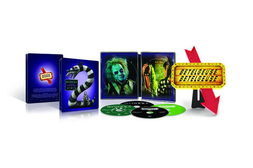 Beetlejuice 2 Film Collection (LE Collector's Edition Steelbook 4K UHD + Blu-ray) (REGION FREE)