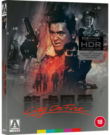 City on Fire (LE 4K UHD w/ Slip) (Region Free) (ARROW UK)