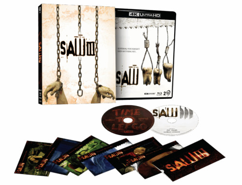 (PRE-ORDER) Saw III (LE 4K UHD Lenticular Hardcase) (Region Free) (VIA VISION)