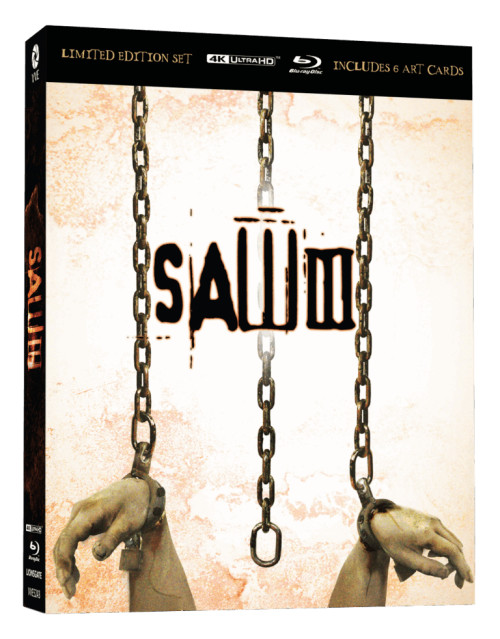 (PRE-ORDER) Saw III (LE 4K UHD Lenticular Hardcase) (Region Free) (VIA VISION)