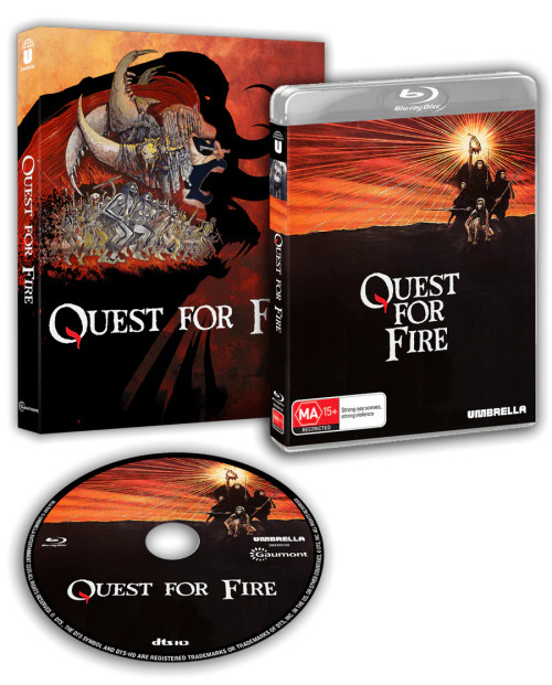 Quest for Fire (Blu-ray) (w/ LE Slip) (Region Free) (UMBRELLA)