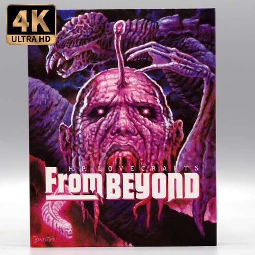 From Beyond (4K UHD + Blu-ray w/ LE Slip) (VINEGAR SYNDROME)