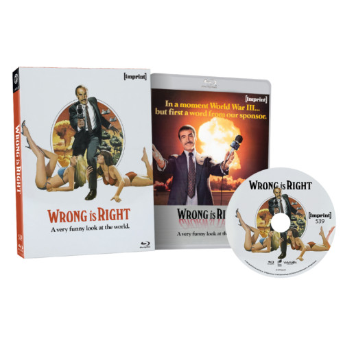 (PRE-ORDER CLOSED) Wrong is Right (LE Blu-ray) (Region Free) (IMPRINT)