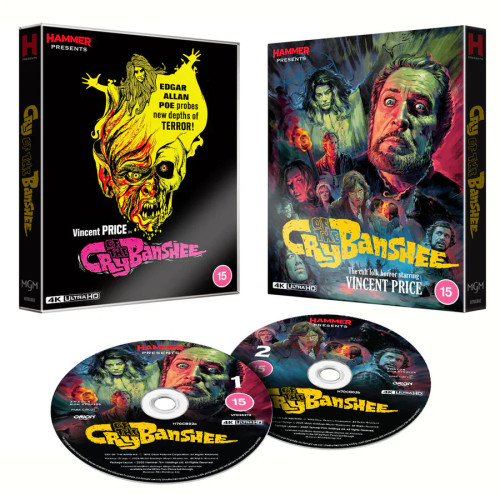 (PRE-ORDER) Cry of the Banshee (LE 4K UHD) (Region Free) (HAMMER)