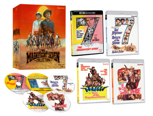 (PRE-ORDER) The Magnificent Seven Collection (LE 4K UHD/Blu-ray Box Set) (Region Free) (IMPRINT)