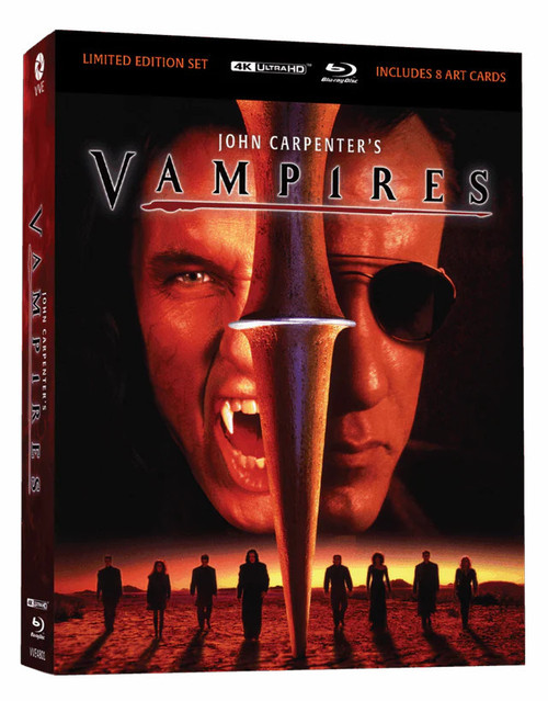 John Carpenter's Vampires (LE 4K UHD w/ Lenticular Hardcase) (Region Free) (VIA VISION)