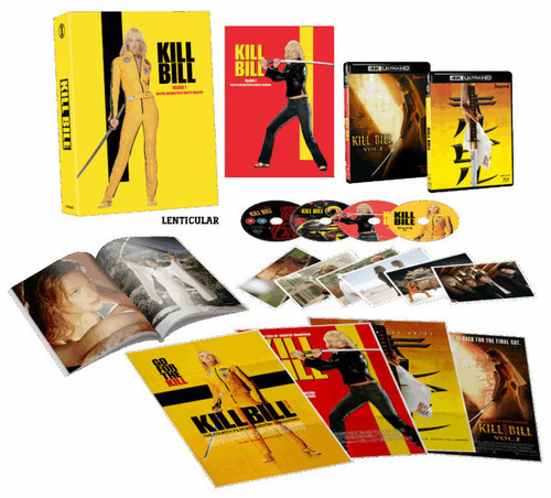 Kill Bill 1 & 2 (LE 4K UHD + Blu-ray) (Region Free) (IMPRINT) *One Per Customer *See Notes