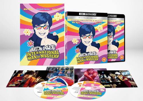 Austin Powers (UK 4K UHD LE Collectors Edition) (w/ Slip) (Region Free/B) (Used)