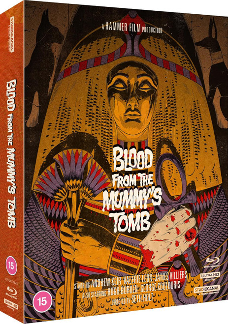 (PRE-ORDER) Blood from the Mummy's Tomb (LE Collector's Edition 4K UHD) (w/ Slip) (Region Free/B) (STUDIO CANAL)