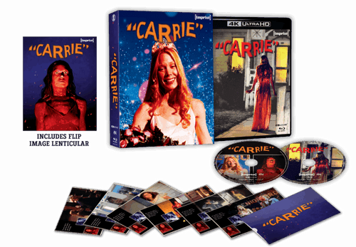 Carrie (LE 4K UHD + Blu-ray) (w/ Lenticular Hardcase) (Region Free) (IMPRINT)