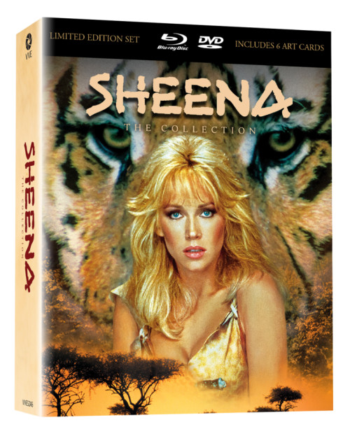 (PRE-ORDER) Sheena: The Collection (LE Blu-ray/DVD w/ Lenticular Hardcase) (Region Free) (VIA VISION)