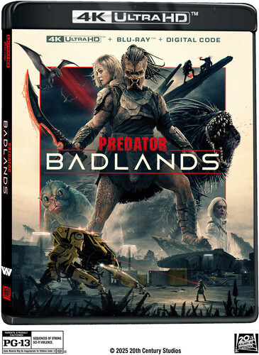 Predator: Badlands (4K UHD + Blu-ray) (w/ Slip)