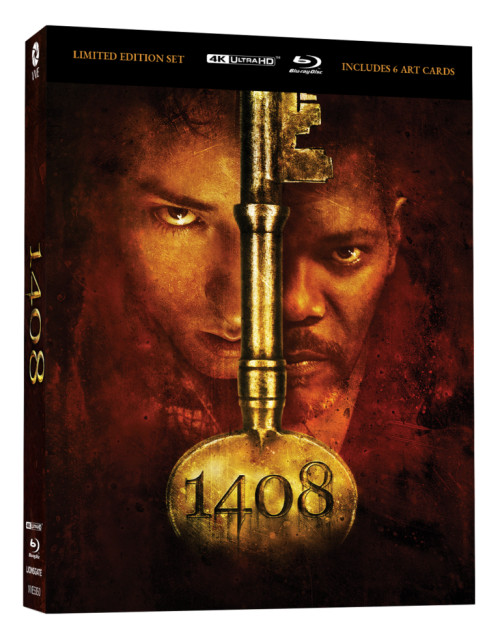 (PRE-ORDER) 1408 (LE 4K UHD + Blu-ray w/ 3D Lenticular Hardcase) (Region Free) (VIA VISION)
