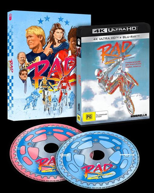 (PRE-ORDER) Rad (4K UHD + Blu-ray w/ LE Slip) (Region Free) (UMBRELLA)