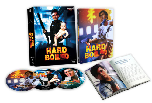 (PRE-ORDER) Hard Boiled (LE 4K UHD Steelbook w/ Hardbox) (Region Free) (IMPRINT)