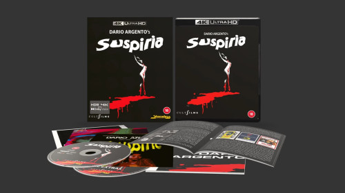(PRE-ORDER) Suspiria (1977) (LE 4K UHD w/ Slip) (Region Free) (SHAMELESS)
