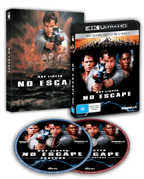No Escape (4K UHD + Blu-ray) (w/ LE Slip) (Region Free) (UMBRELLA)