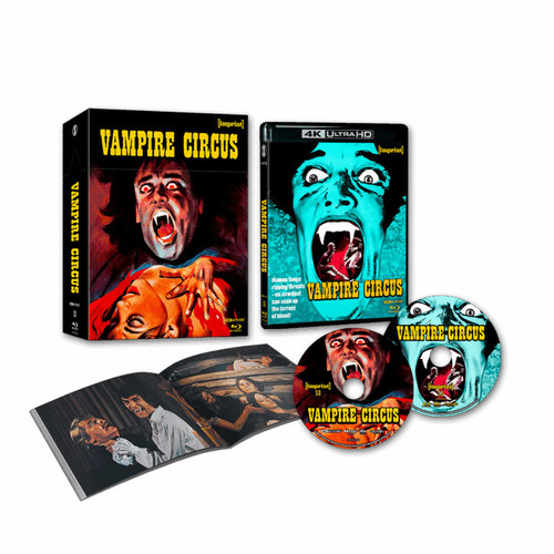 Vampire Circus (LE 4K UHD + Blu-ray Hardbox) (Region Free) (IMPRINT) *DAMAGED