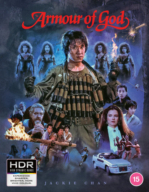 (PRE-ORDER) Armour of God (LE Deluxe 4K UHD + Blu-ray) (Region Free/B) (88 FILMS UK)