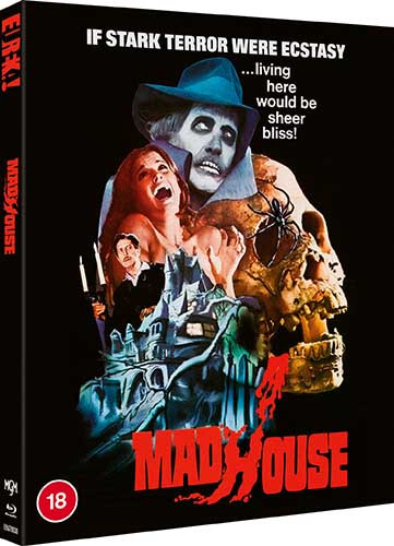 (PRE-ORDER) Madhouse (1974) (LE Blu-ray w/ Slip) (Region B) (EUREKA UK)