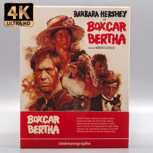 Boxcar Bertha (LE 4K UHD + Blu-ray w/ Slip) (CINEMATOGRAPHE)