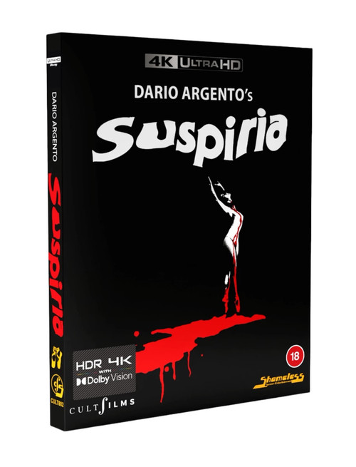 Suspiria (1977) (LE 4K UHD w/ Slip) (Region Free) (SHAMELESS)
