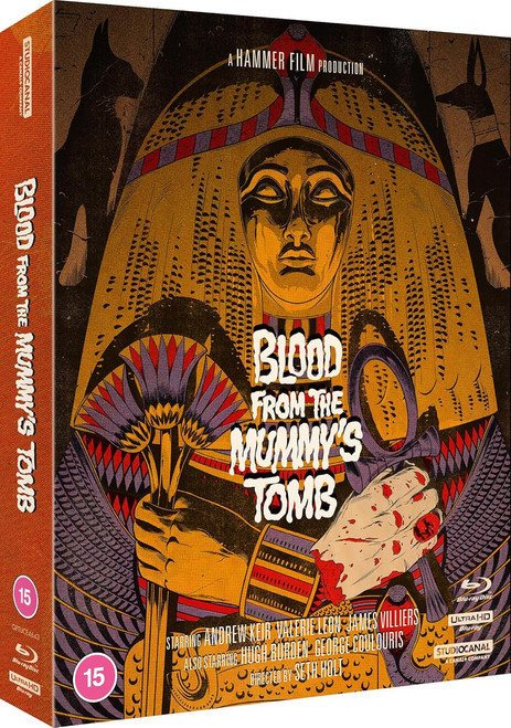 Blood from the Mummy's Tomb (LE Collector's Edition 4K UHD) (w/ Slip) (Region Free/B) (STUDIO CANAL)