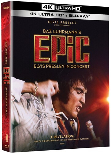 (PRE-ORDER) Epic: Elvis Presley in Concert (4K UHD + Blu-ray) (NEON)