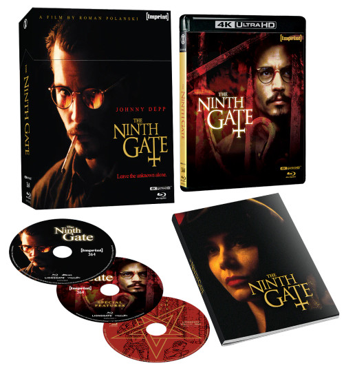 (PRE-ORDER) The Ninth Gate (LE 4K UHD + Blu-ray w/ Hardbox) (Region Free) (IMPRINT)