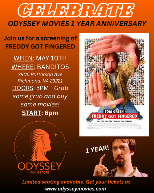 TICKETS: Odyssey Movies 1 year Anniversary Screening of Freddy Got Fingered *SEE NOTES*