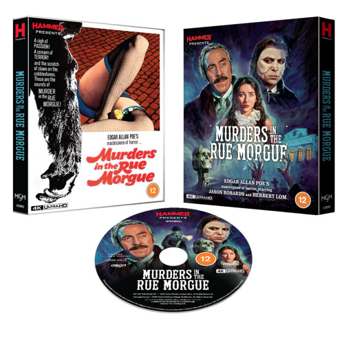 (PRE-ORDER) Murders in the Rue Morgue (LE 4K UHD w/ Slip) (Region Free) (HAMMER)