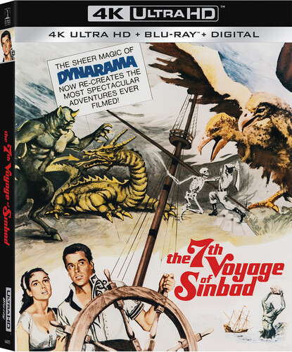 (PRE-ORDER) The 7th Voyage of Sinbad (4K UHD + Blu-ray) (SONY)