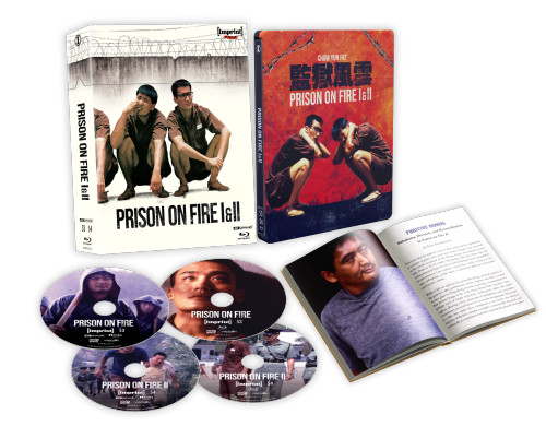 (PRE-ORDER) Prison On Fire 1 & 2 (LE 4K UHD + Blu-ray Steelbook w/ Hardbox) (Region Free) (IMPRINT)