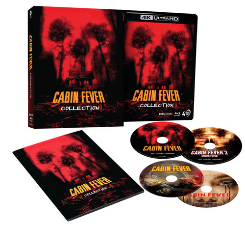 Cabin Fever Collection (LE 4K UHD + 3 Blu-ray w/ 3D Lenticular Hardcase) (Region Free) (VIA VISION) *See Note