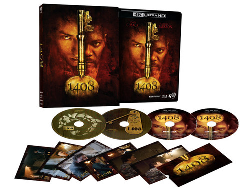 1408 (LE 4K UHD + Blu-ray w/ 3D Lenticular Hardcase) (Region Free) (VIA VISION)