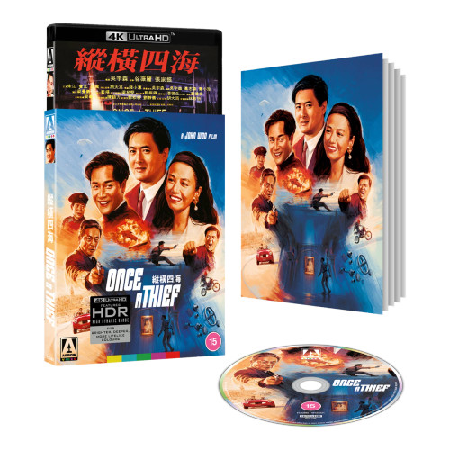 (PRE-ORDER) Once a Thief (LE 4K UHD w/ Slip) (ARROW UK)