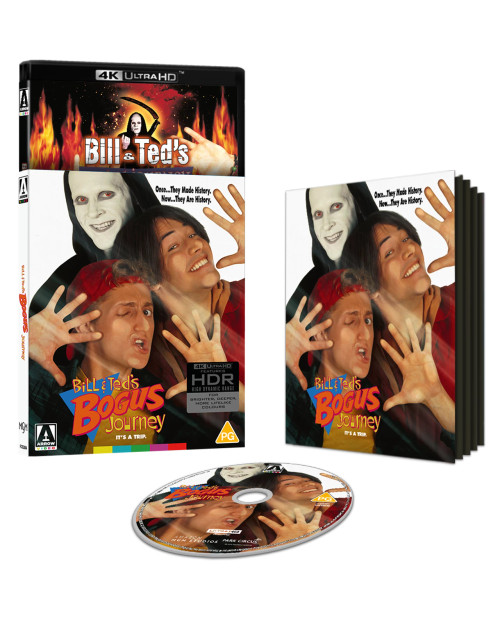 (PRE-ORDER) Bill and Ted's Bogus Journey (LE 4K UHD w/ Slip) (Region Free) (ARROW UK)