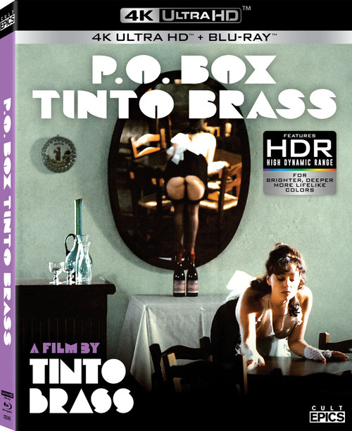 (PRE-ORDER) P.O. Box Tinto Brass (4K UHD + Blu-ray w/ Slip) (CULT EPICS)
