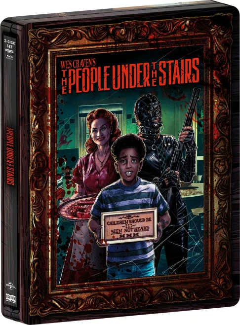 (PRE-ORDER) The People Under the Stairs (LE 4K UHD + Blu-ray Steelbook) (SHOUT)